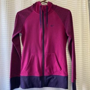 Pink Nike Zip Up Therma-Fit great condition